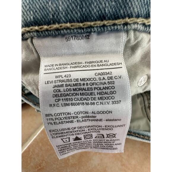 Signature by Levi Strauss & Co S37 /SLIM Jeans Men size 34X 30 (28" inseam) - Picture 7 of 12